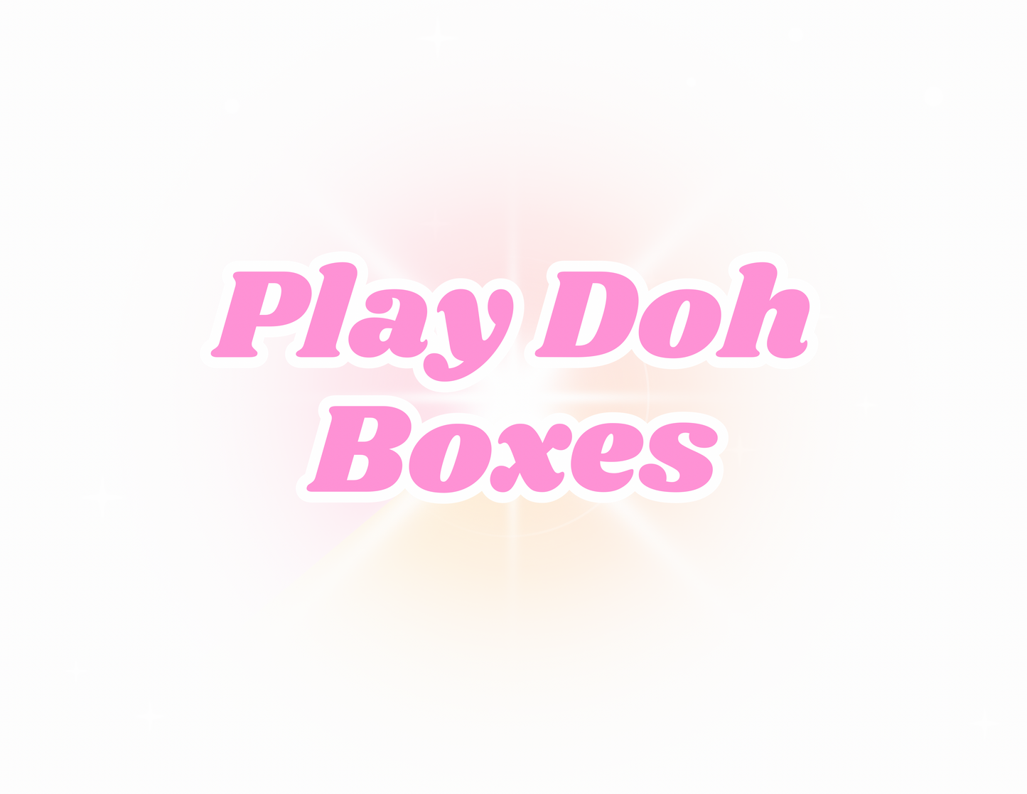 Play Doh Boxes