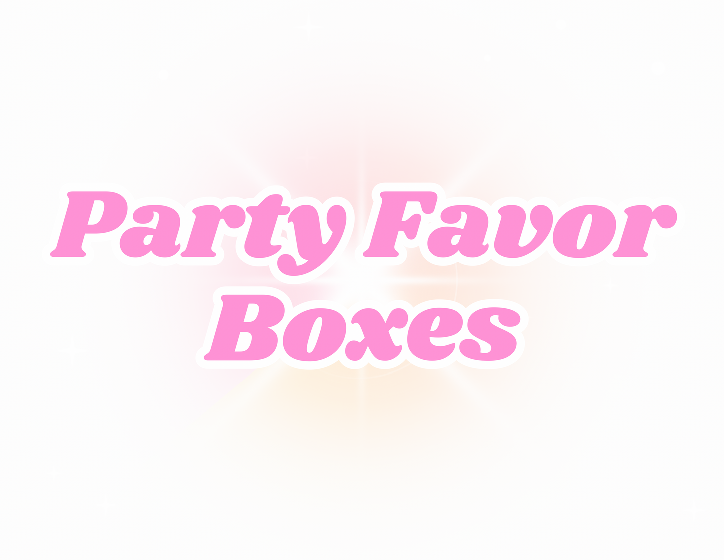 Party Favor Boxes