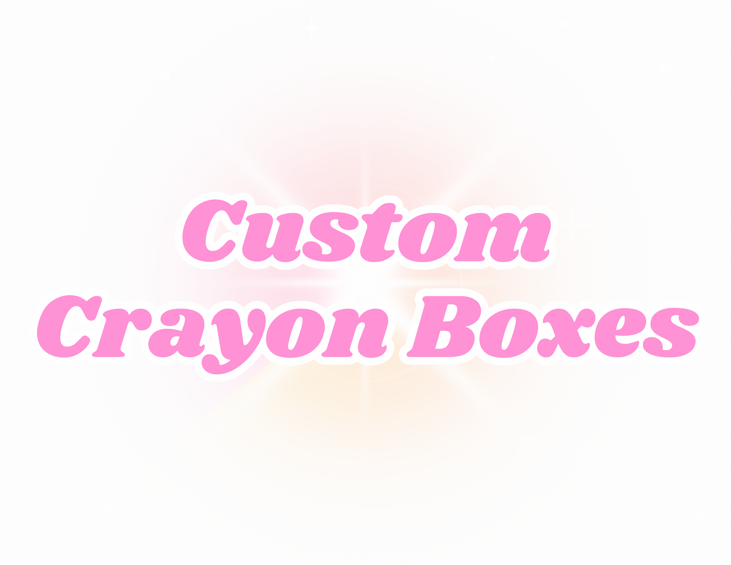 Custom Crayon Boxes