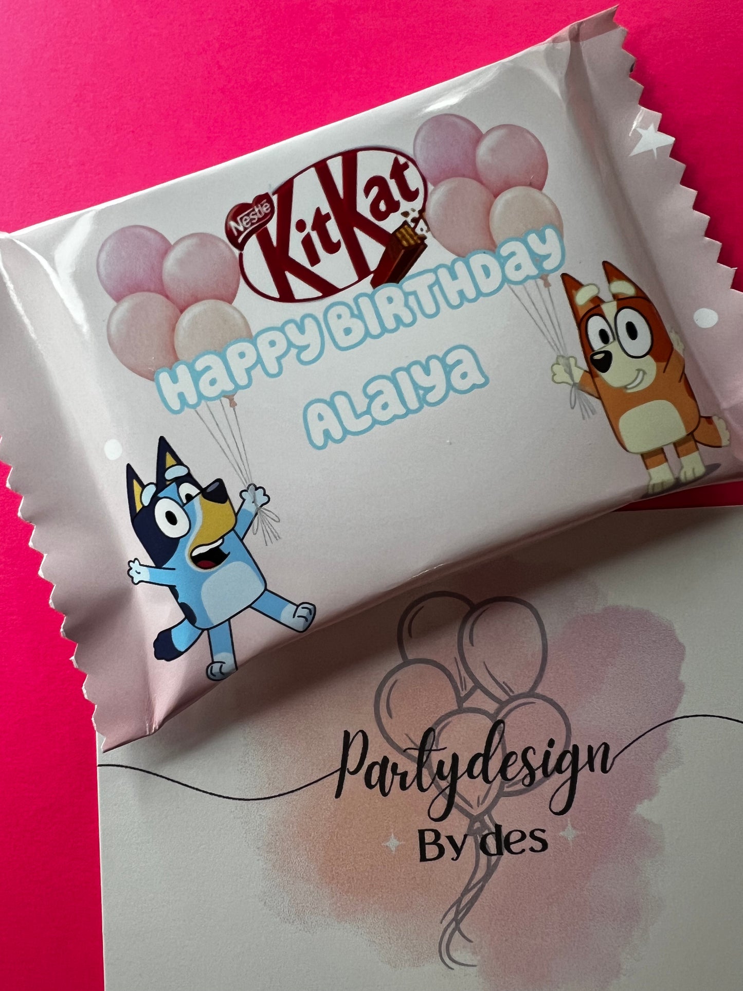 Personalized Kit Kats